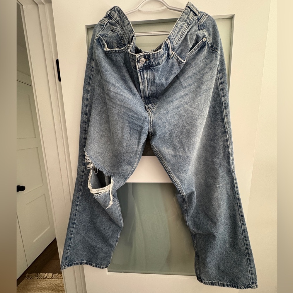 H&M ultra High Rise Jeans 90s Straight fit
